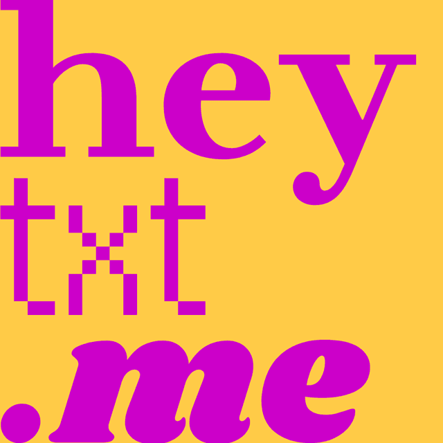 HeyTxtMe Logo